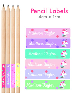 Dotty Pencil Labels